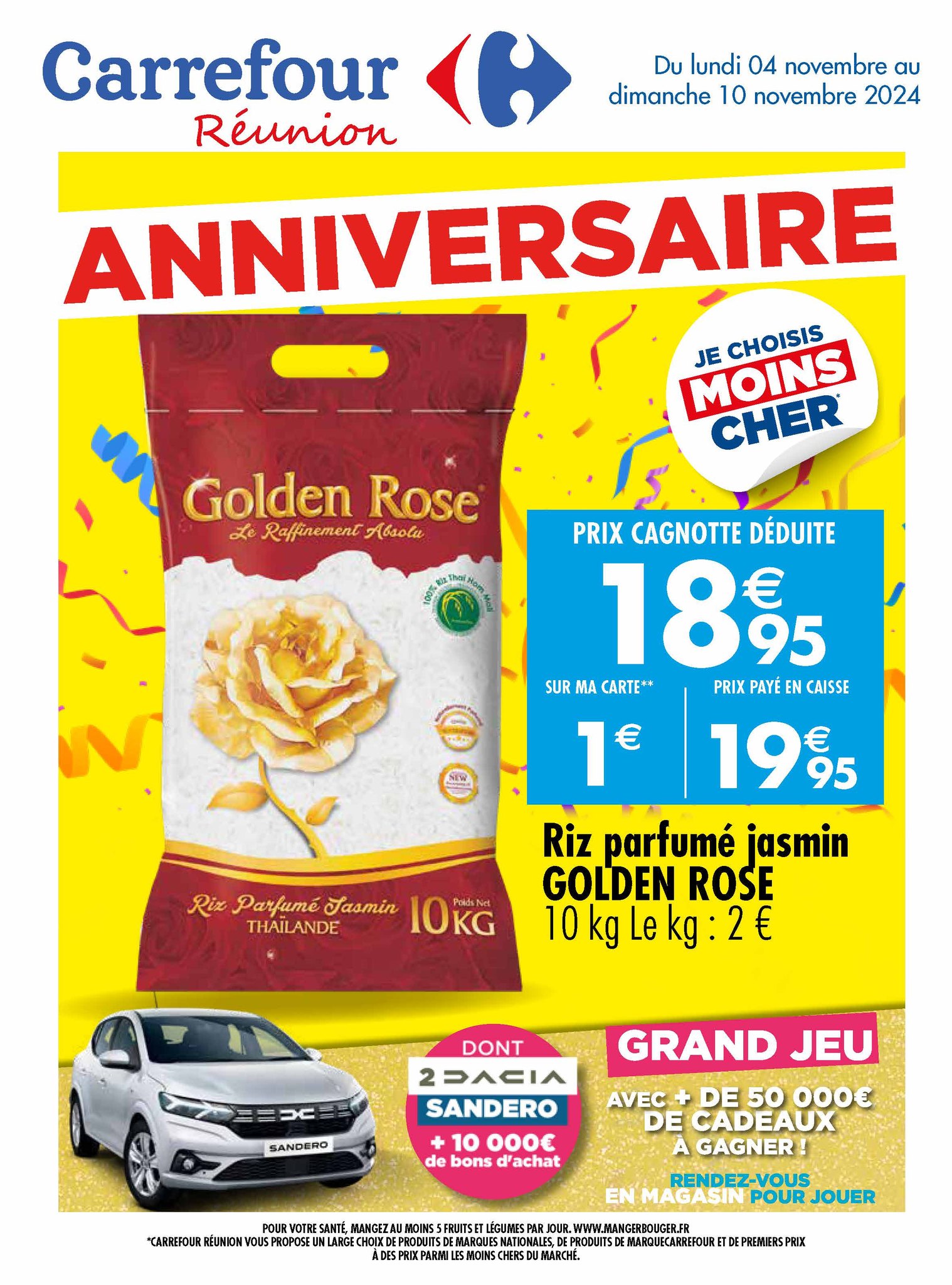 UNE Anniversaire Carrefour